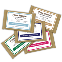 NO JUNK Raw Protein Bars Sample Pack (Box of 9)